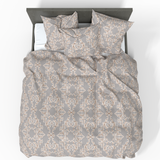 Handgefertigter luxuriöser Deluxe Satin Baumwoll Bettbezug | Dubai