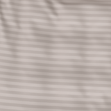 Luxuriöser Premium gestreifter Satin 100% Baumwollstoff | Mushroom