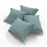 Handgefertigter Kissenbezug aus Baumwolle | Blue Surf