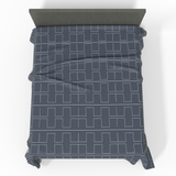 Handgefertigtes luxuriöses Deluxe Satin Baumwoll Bettlaken | Berlin