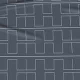 Handmade Luxurious Deluxe Satin Cotton Fitted Sheet | Berlin