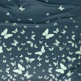 Handgefertigter luxuriöser Deluxe Satin Baumwoll Kissenbezug | Vienna