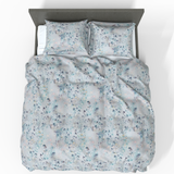 Handgefertigter luxuriöser Deluxe Satin Baumwoll Bettbezug | Madrid