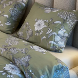 Handgefertigtes luxuriöses Deluxe Satin Baumwoll Bettlaken | Geneva