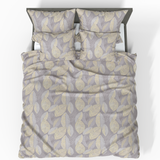 Handgefertigter luxuriöser Deluxe Satin Baumwoll Bettbezug | Budapest