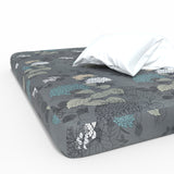 Handgefertigtes luxuriöses Deluxe Satin Baumwoll Spannbettlaken | Kraków