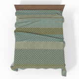 Handgefertigtes luxuriöses Deluxe Satin Baumwoll Bettlaken | Tbilisi