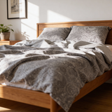 Handgefertigtes luxuriöses Deluxe Satin Baumwoll Bettwäsche Set | Jaipur