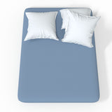 Jersey fitted sheet | Faded Denim