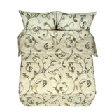 Drobinis audinys | Antika - Drobinis margintas audinys