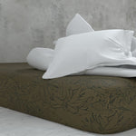 Deluxe satin fitted sheet with elastic | New York