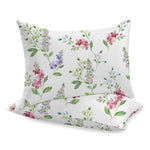 Sewn cotton pillowcase | Žolelės