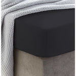 Siuvama drobinė paklodė su guma | Moonless night - Drobinė